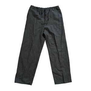 Liz Claiborne Liz Sport Gingham Pants Petite Medium Wide Leg Casual